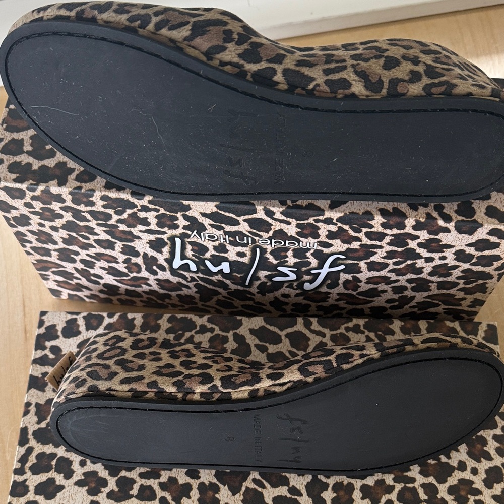 Leopard Print Women's Loafers - Picture 4 of 6